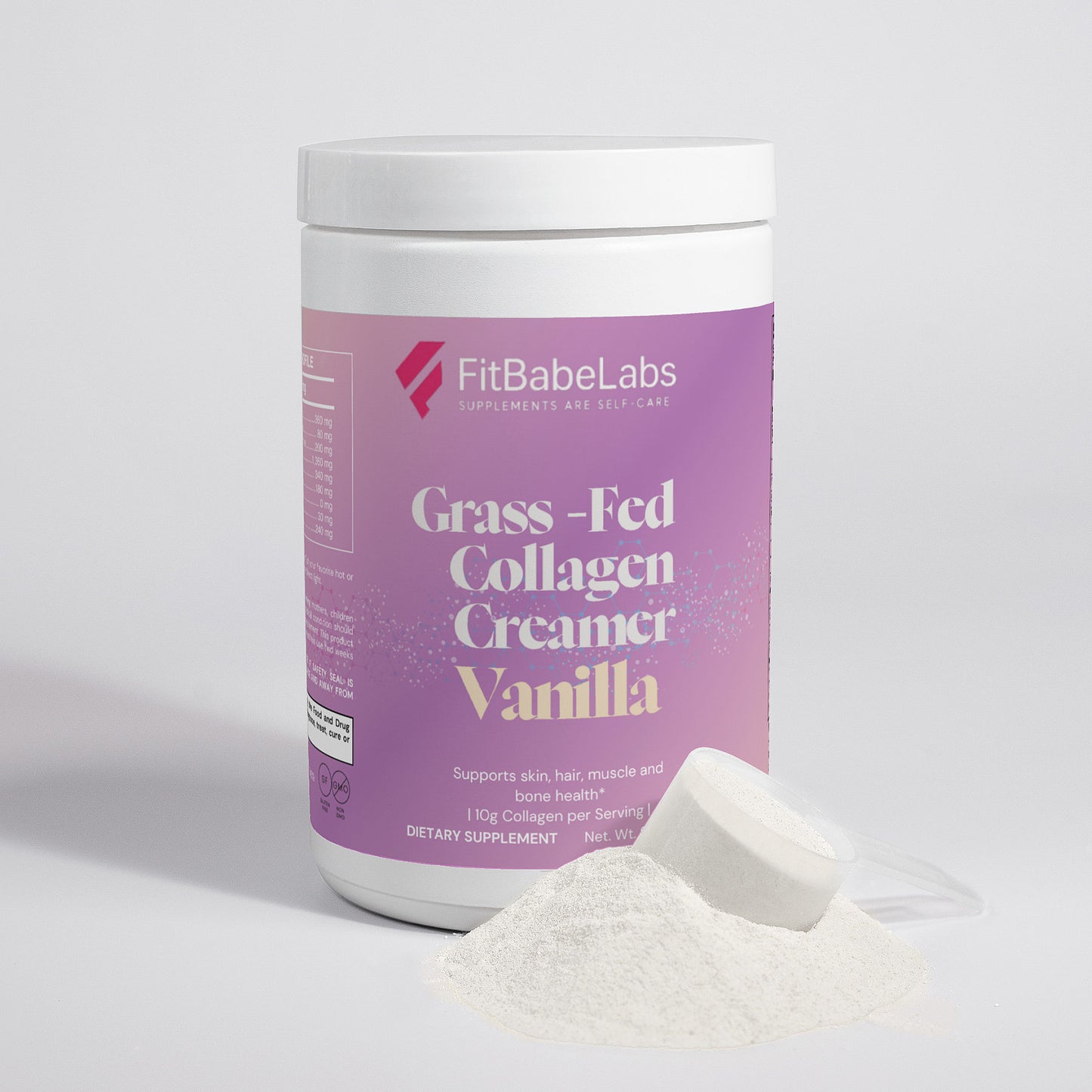 Grass-Fed Collagen Creamer (Vanilla)