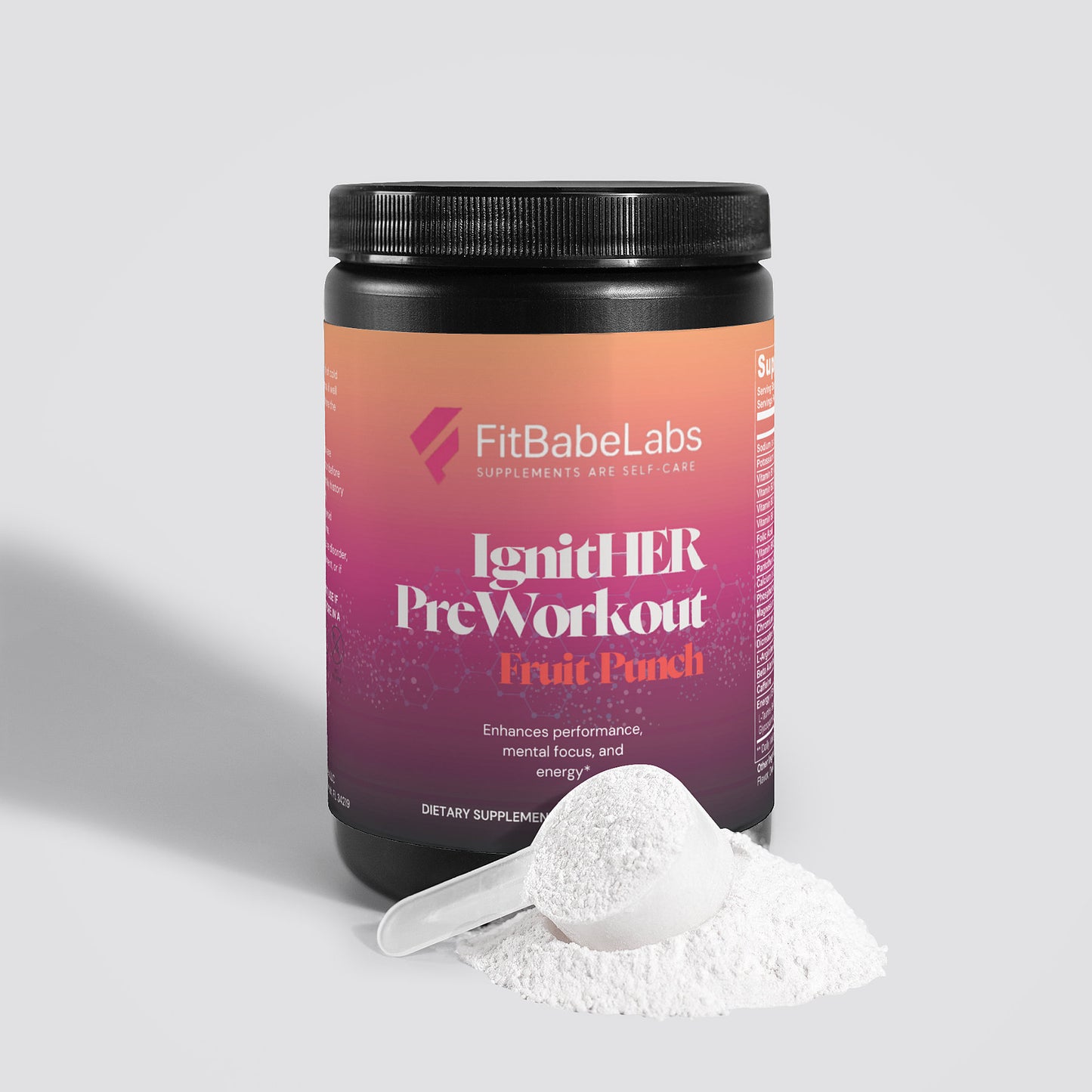 IgnitHER Pre-Workout (Fruit Punch)