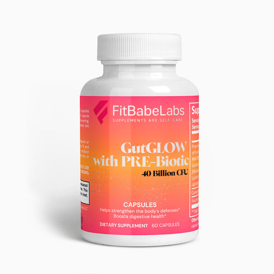 GutGLOW Probiotic 40 Billion with Prebiotics